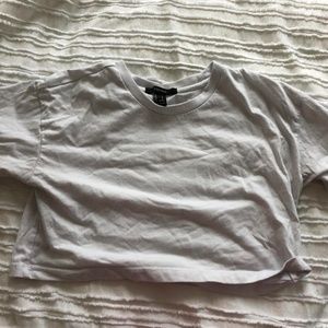 Forever 21 plain white tee